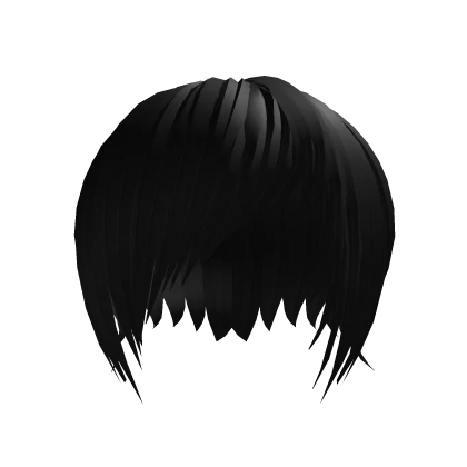 Choppy Horror Protagonist Hair (Black)