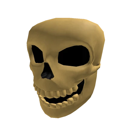 Yellow Skull Mask(Screaming)