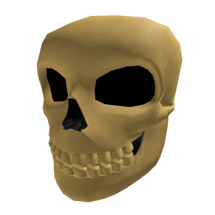 Yellow Skull Mask