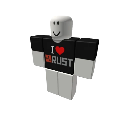 I LOVE RUST SHIRT