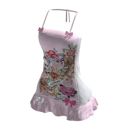 Vintage Upcycled Dress w/ Bows