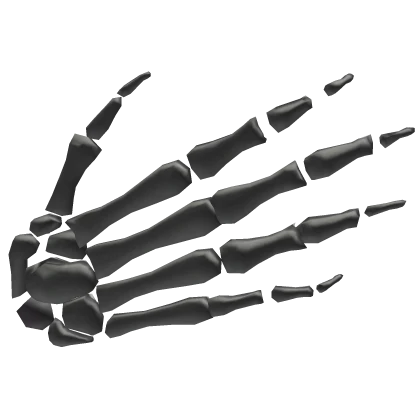 Silver Torso Skeleton hand (R)