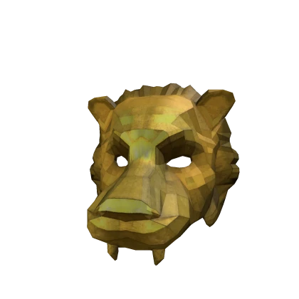 Squid Game Gold VIP Lion Mask