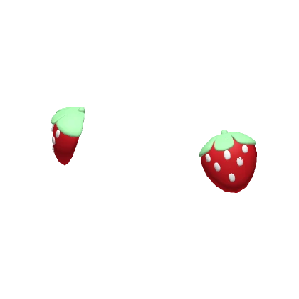 Strawberry Hair Clips