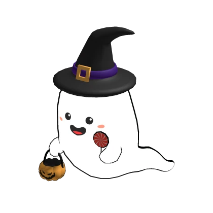 Cute floating Witch Ghost [GLOW] Halloween Costume