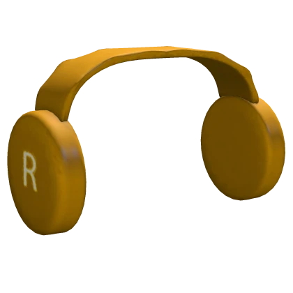 Gold Headphones