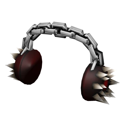 Chain Spiked Headphones