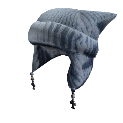 Y2K Grunge Knit Kitty Beanie