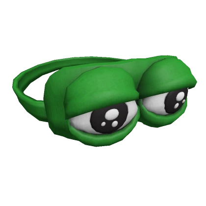 meme frog sleeping mask