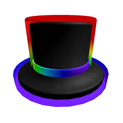 Cartoony Rainbow Hat