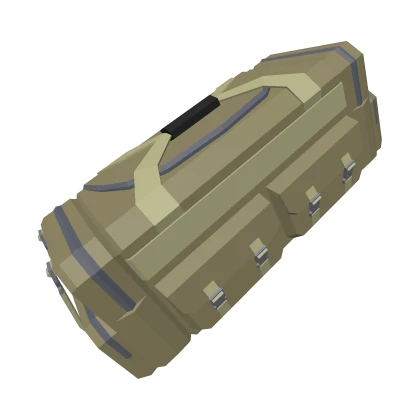 Tan Military Duffel Bag
