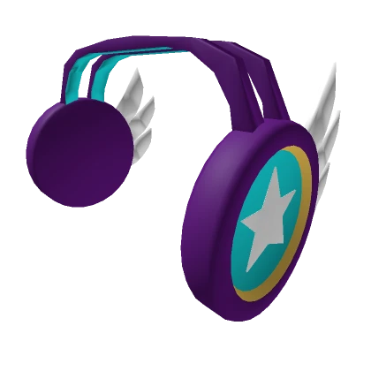 Purple Headphones