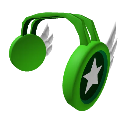 Green Headphones