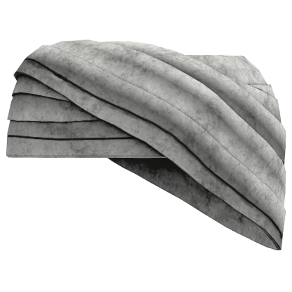 Anime Face Bandage White Realistic 