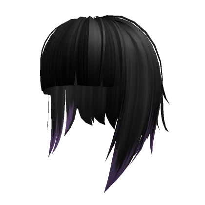 Emo Hair [Purple Highlights]