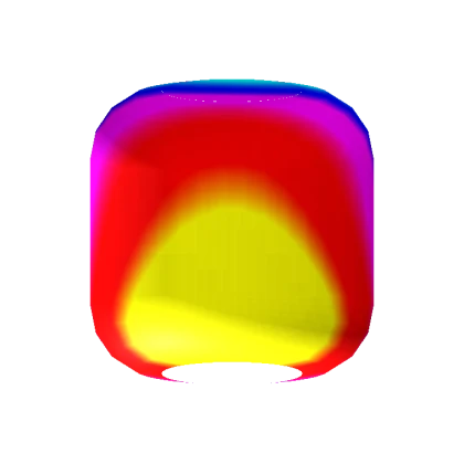 Rainbow Illusion Head