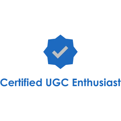 Certified UGC Enthusiast