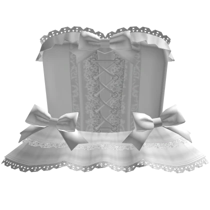 † white gothic corset lace lita princess dress