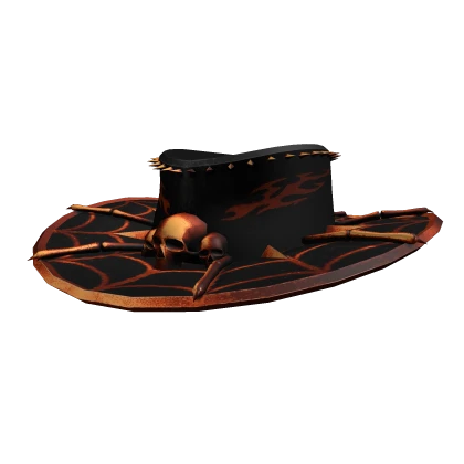 Halloween Skullspires Outlaw Hat