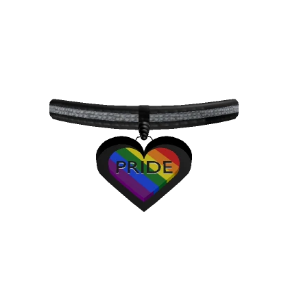 Black Bling Pride Choker