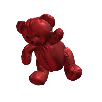 Red Torn Teddie [Hand Held]