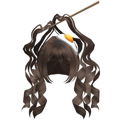 cheap noodles egg curly pigtails in brown mild