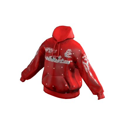 Red Hellstar Hoodie