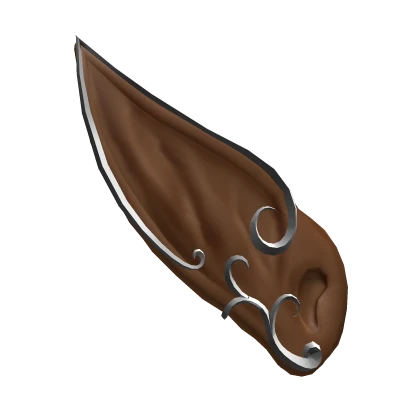 Realistic Elf Ears With Silver Jewellery