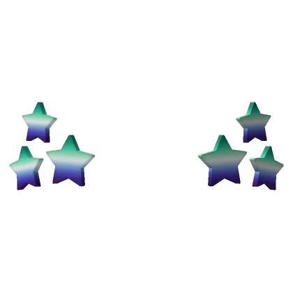 Pride star face stickers (MLM)