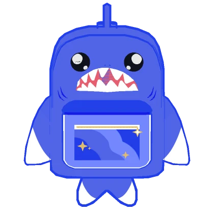 🦈 Sharky Backpack