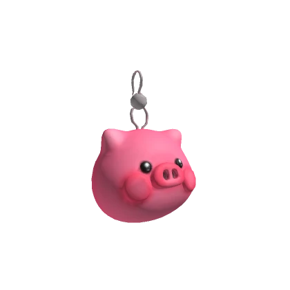 3.0 Pig Keychain