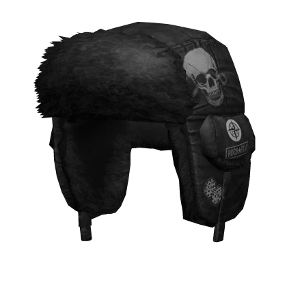 Emo Patches Winter Ushanka