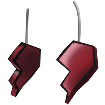 Polnareff Heart Earrings