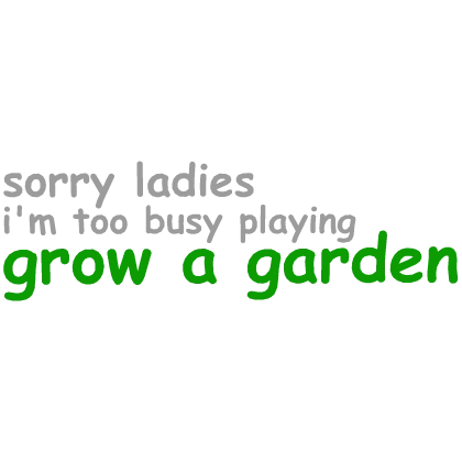 Sorry Ladies, Too Busy Gardening Sign 🍓🌸
