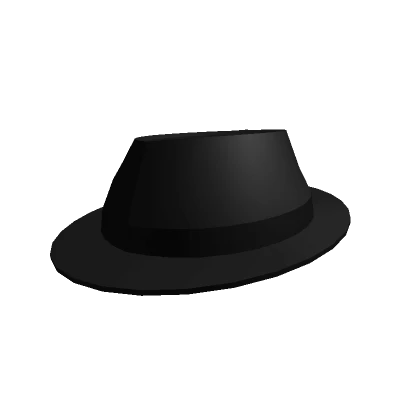 Black Shiny Fedora