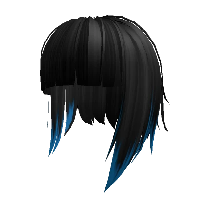 Emo Hair [Blue Highlights]