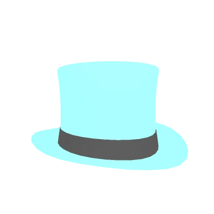 Blue Neon Top Hat