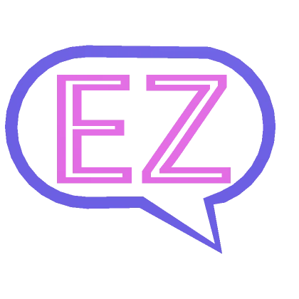 EZ Speech Bubble Neon Sign