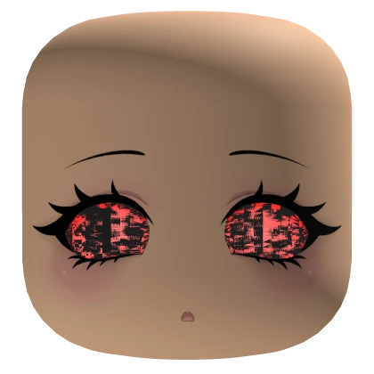 Cute Pretty Devil Demon Possessed Face [Animated]