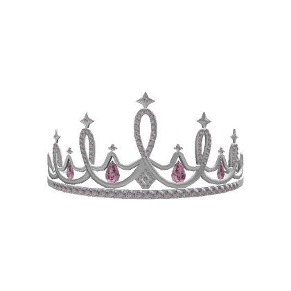 Twinkle Pink Diamond Tiara