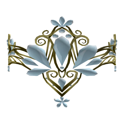 ʚɞ fairy elven wired tiara | gold blue