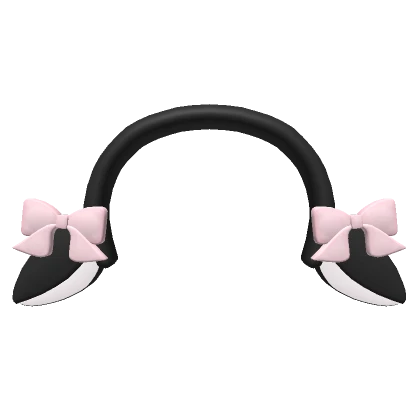 ♡ kawaii lamb ears black