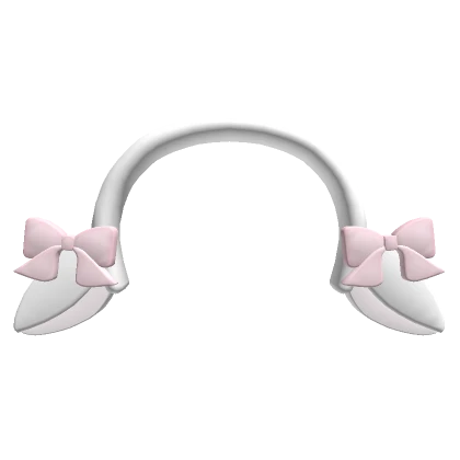 ♡ kawaii lamb ears white