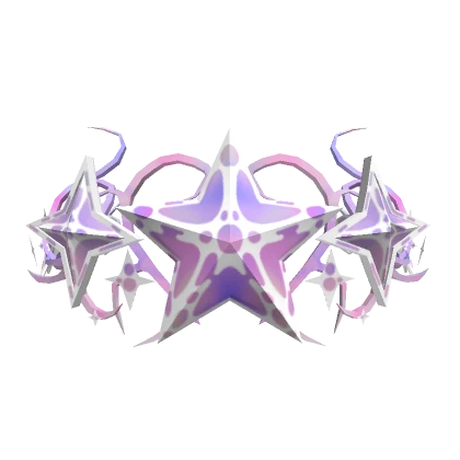 Vibe Radiated Star Cyber Sigil Crown