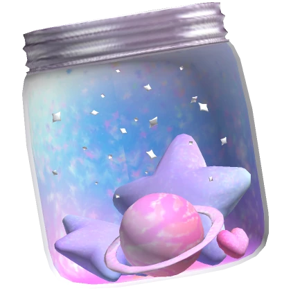 Sparkling Cosmos in a Jar