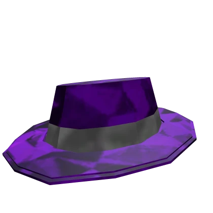 Purple Sparkle Fedora