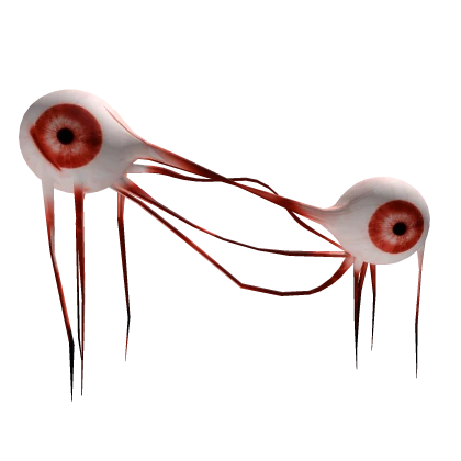 Atemporal red creepy following eyes