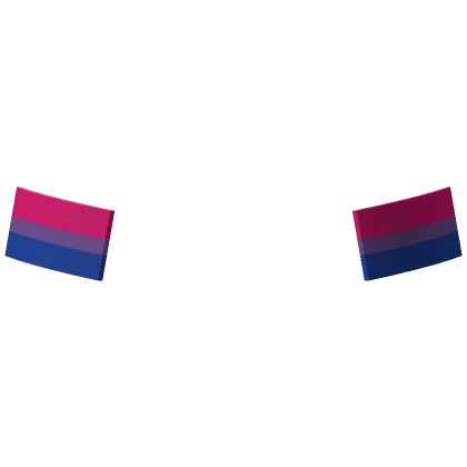 Bi Flag Face Stickers 🏳️‍🌈 [Upper]