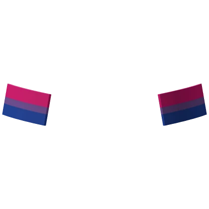 Bi Flag Face Stickers 🏳️‍🌈 [Lower]