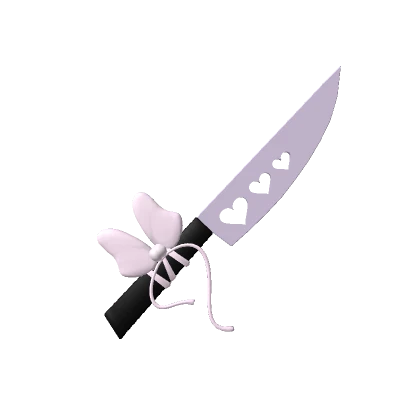 Knife with a bow (Face)